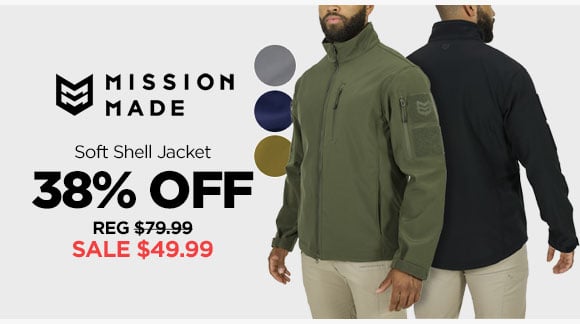 Mission Made Soft Shell Jacket - Shop Now