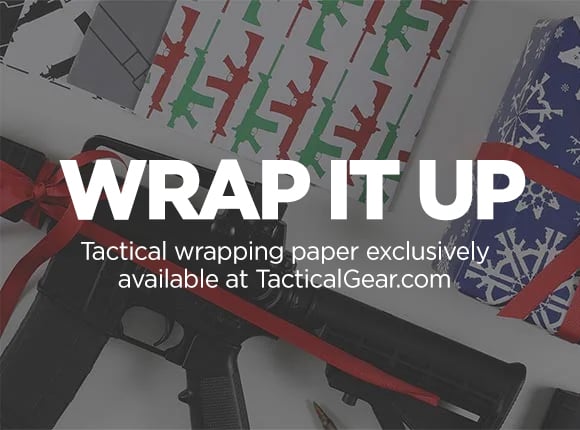 Tactical Wrapping Paper Exclusively at TacticalGear.com