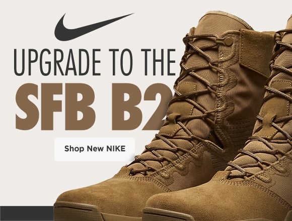 Nike's Newest. upgrade to the sfb b2. shop new nike.