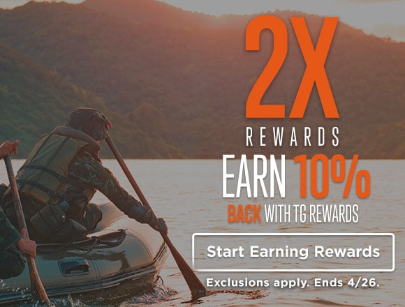 2x rewards earn 10% back with tg rewards