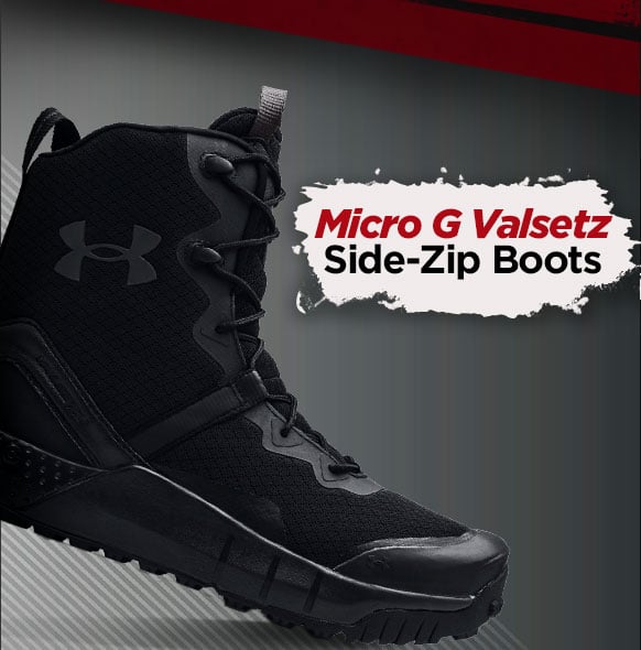 Micro G Valsetz Side-zip boots