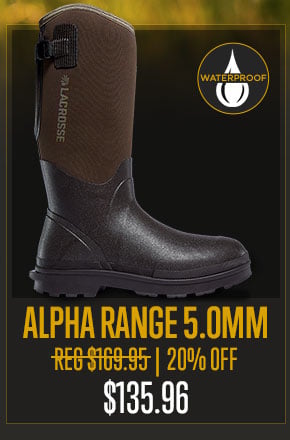 Alpha Range 5.0MM Waterproof