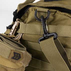 Left side panel with web MOLLE