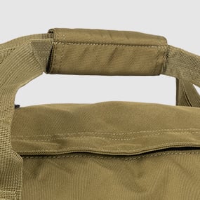 Padded top carry handle