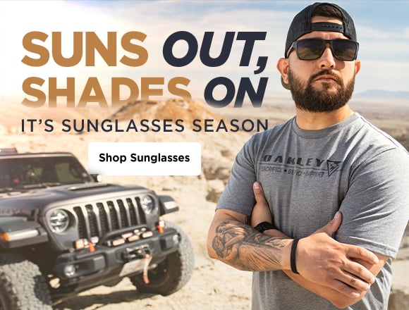 Suns out, shades on. it's sunglasses season. shop sunglasses.