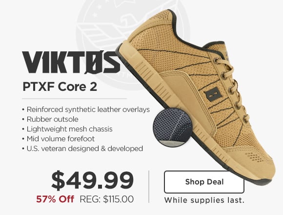 57% off Viktos PTXF Core 2, now $49.99