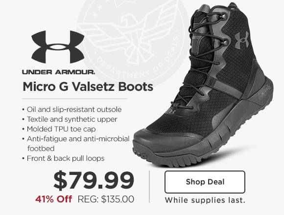 Under Armour Micro G Valsetz Boots