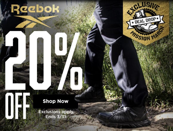 20% off reebok