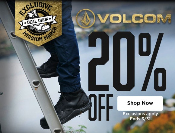 20% off volcom