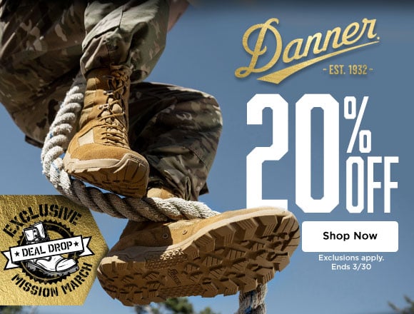 20% off danner