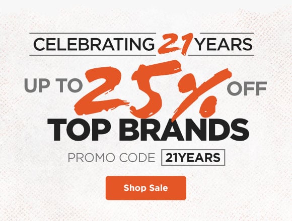 Up to 25% Off Top Brands
