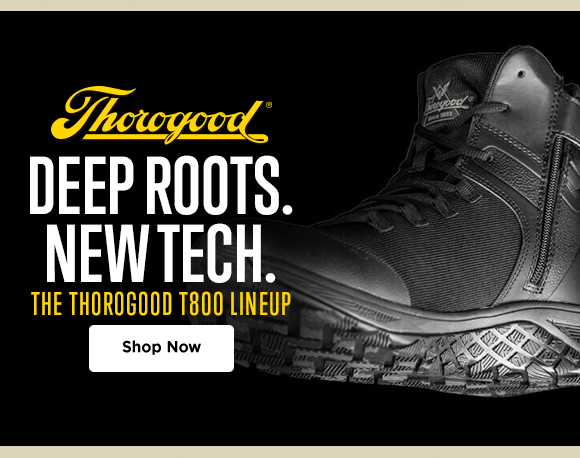 Deep roots. New Tech. The Thorogood T800 lineup. Shop now. 1331 * THE TIEHU!TEIE l!;IIE.UP vj sroror m.s'*:wg 
