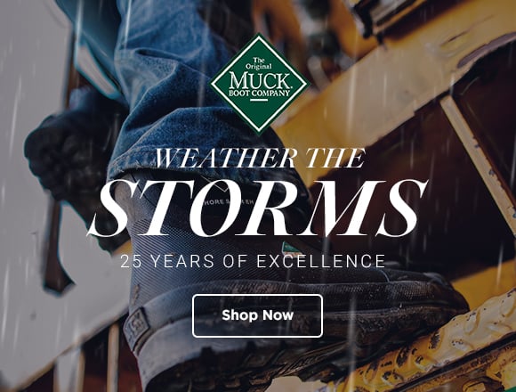 Weather the Storms. 25 Years of Excellence. Shop Now