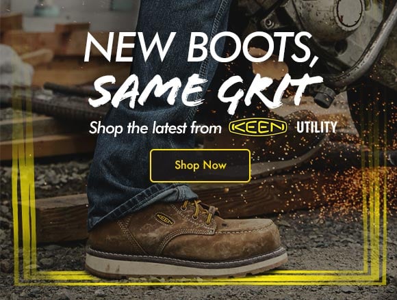 New Boots, Same Grit. Shop the latest from Keen Utility. Shop Now.