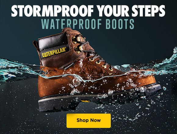 stormproof your steps. waterproof boots
