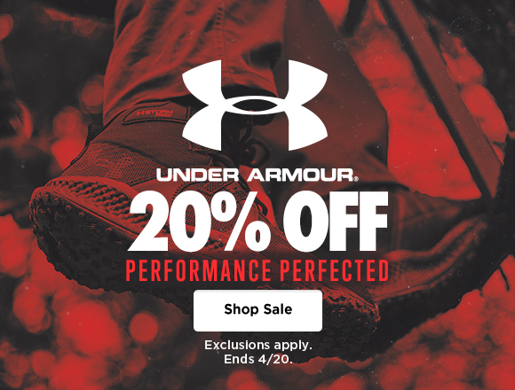 20% off Under Armour