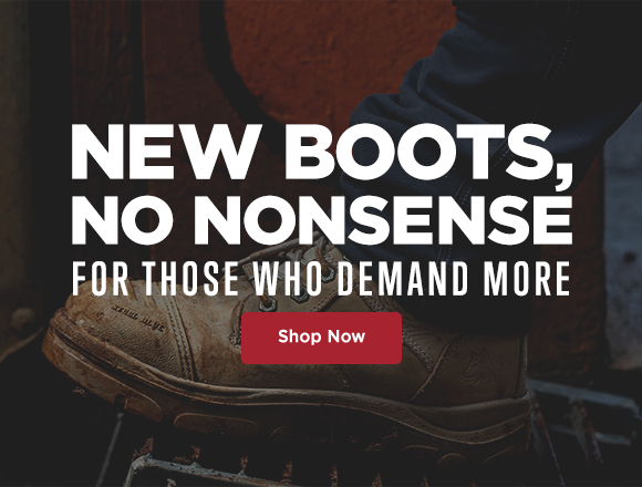 New boots, no nonesense