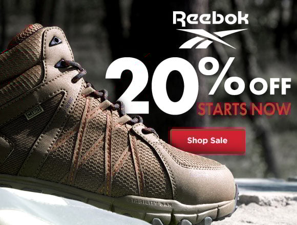 20% off Reebok
