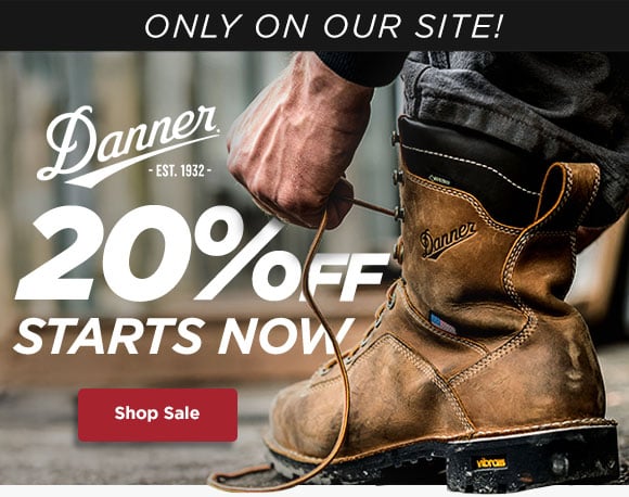 20% off danner